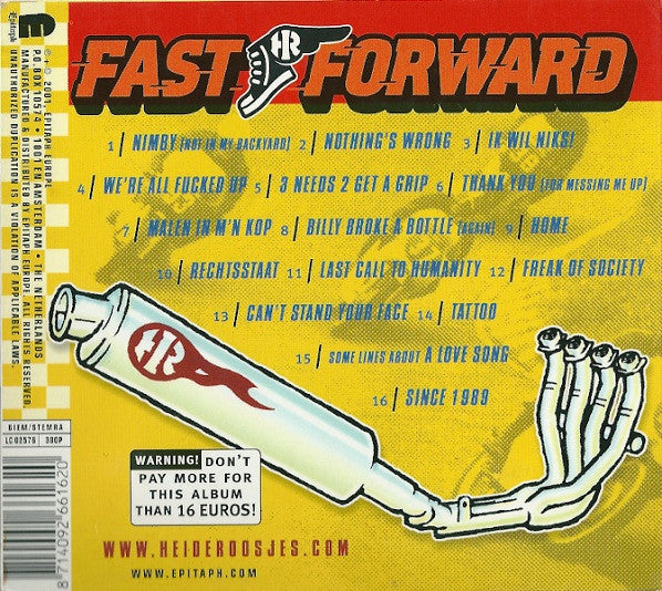 Heideroosjes : Fast Forward (CD, Album)