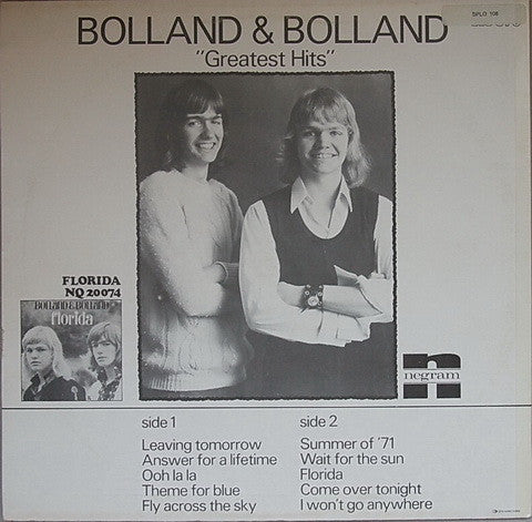 Bolland & Bolland : Greatest Hits (LP, Comp, RE)