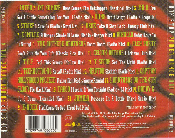 Various : Power Dance 4 (CD, Comp, Mixed)