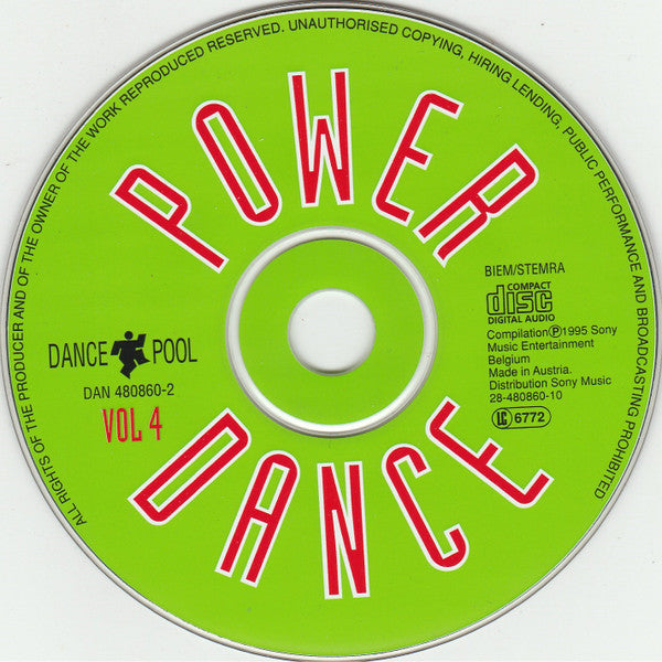 Various : Power Dance 4 (CD, Comp, Mixed)