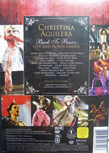 Christina Aguilera : Back To Basics: Live And Down Under (DVD-V, PAL)
