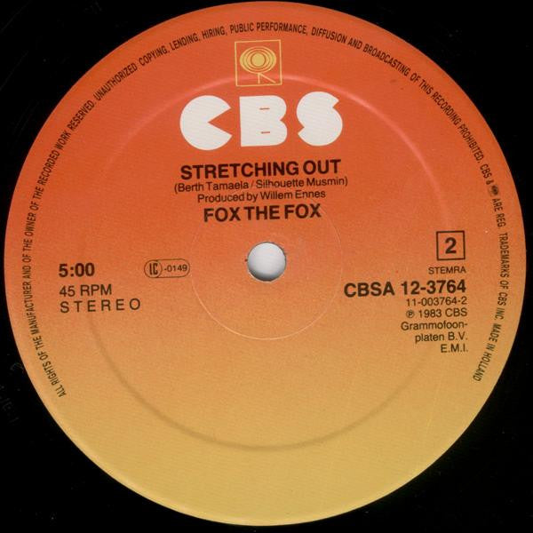 Fox The Fox : Flirting And Showing (New Re-Mixed Disco Version) (12")