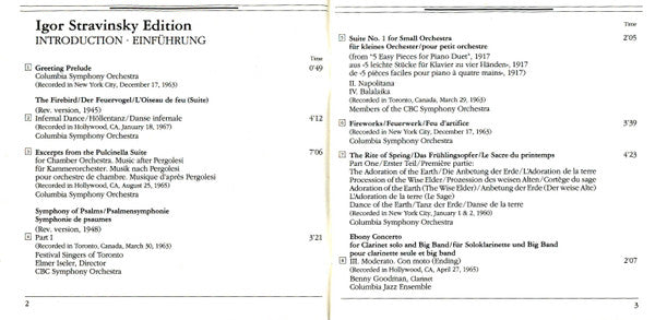 Igor Stravinsky : The Edition (An Introduction) (CD, Album, Comp)