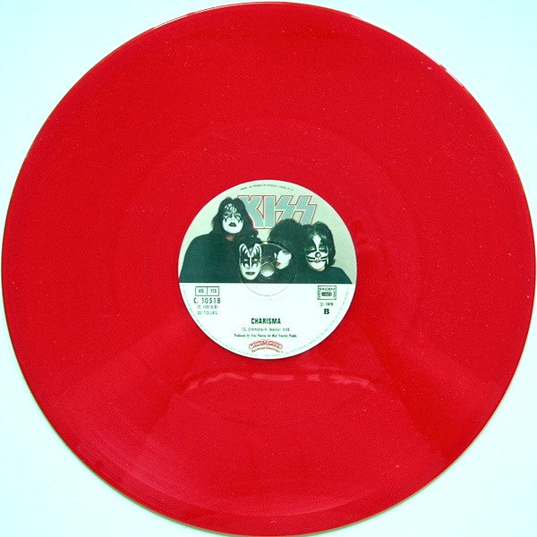 Kiss : I Was Made For Lovin' You  (12", Maxi, Ltd, Red)