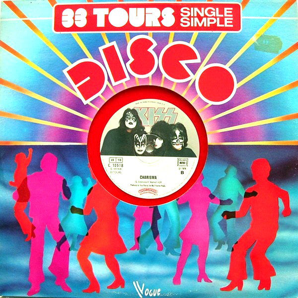 Kiss : I Was Made For Lovin' You  (12", Maxi, Ltd, Red)