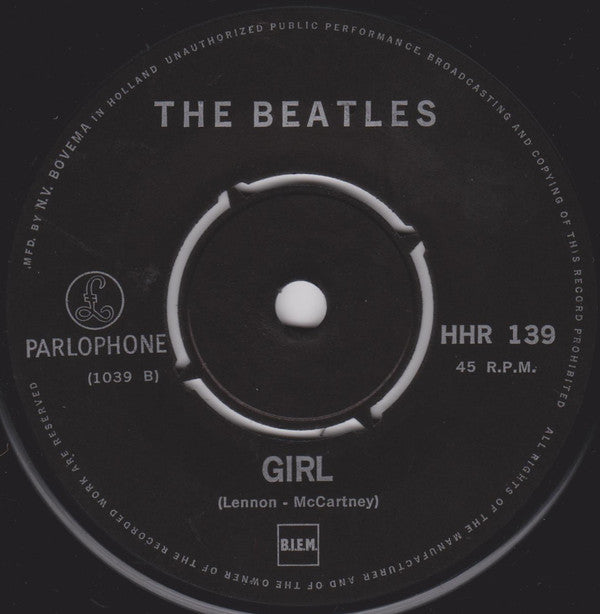 The Beatles : Michelle (7", Single, Mono)