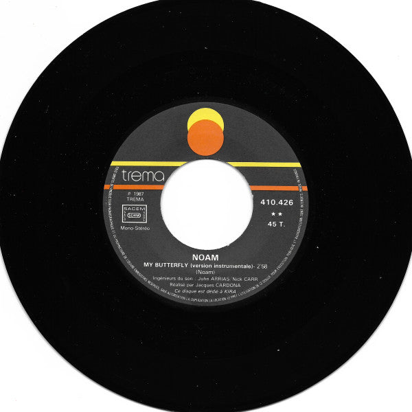 Noam : My Butterfly (7", Single)