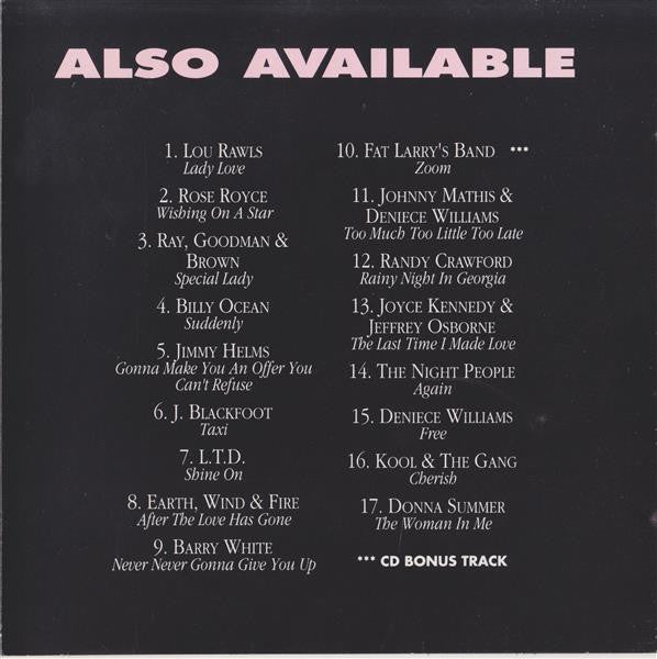 Various : Lady Love 2 (17 Soft Soul Ballads) (CD, Comp)