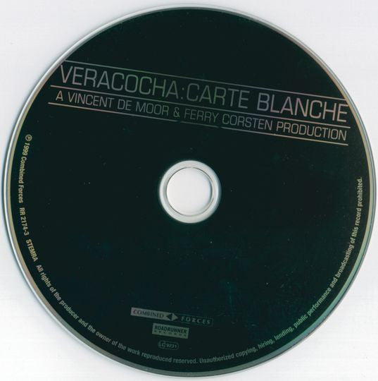 Veracocha : Carte Blanche (CD, Maxi)