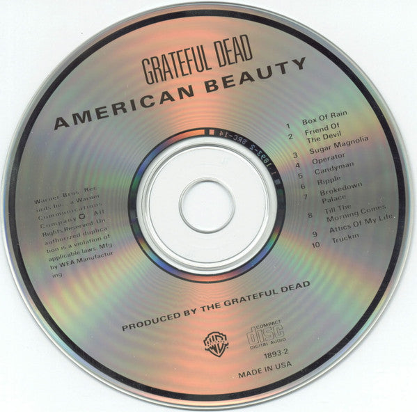 The Grateful Dead : American Beauty (CD, Album, RE)