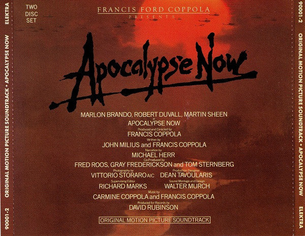 Carmine Coppola & Francis Coppola* : Apocalypse Now (Original Motion Picture Soundtrack) (2xCD, Album, RE)