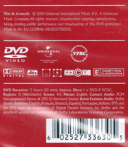 Dire Straits : Alchemy - Dire Straits Live (DVD-V, RE, NTSC)