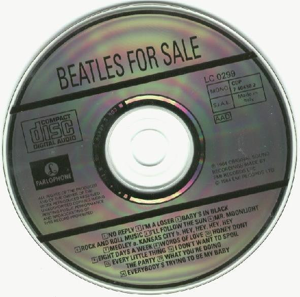 The Beatles : Beatles For Sale (CD, Album, Mono, RE)