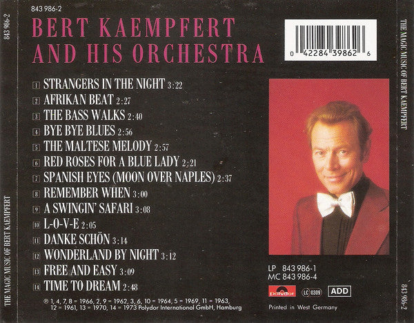 Bert Kaempfert : The Magic Music Of Bert Kaempfert (CD, Comp)