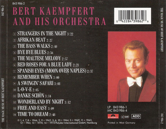 Bert Kaempfert : The Magic Music Of Bert Kaempfert (CD, Comp)