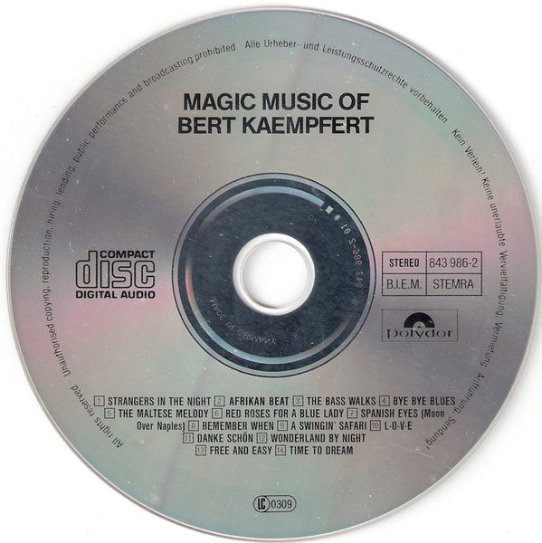 Bert Kaempfert : The Magic Music Of Bert Kaempfert (CD, Comp)