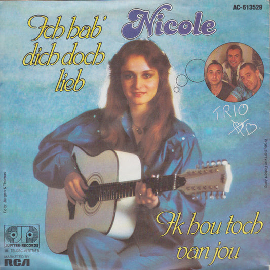 Nicole (2), Trio : Ik Hou Toch Van Jou / Ich Hab' Dich Doch Lieb (7", Single)