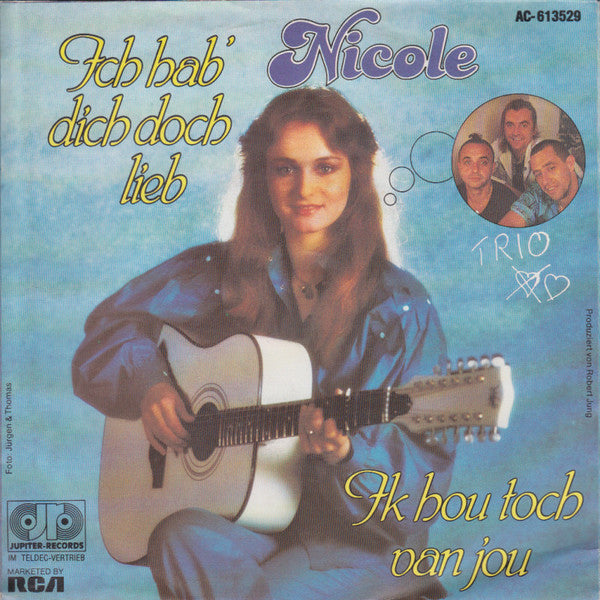 Nicole (2), Trio : Ik Hou Toch Van Jou / Ich Hab' Dich Doch Lieb (7", Single)