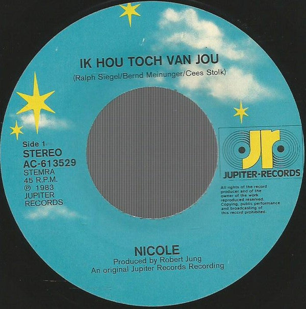 Nicole (2), Trio : Ik Hou Toch Van Jou / Ich Hab' Dich Doch Lieb (7", Single)