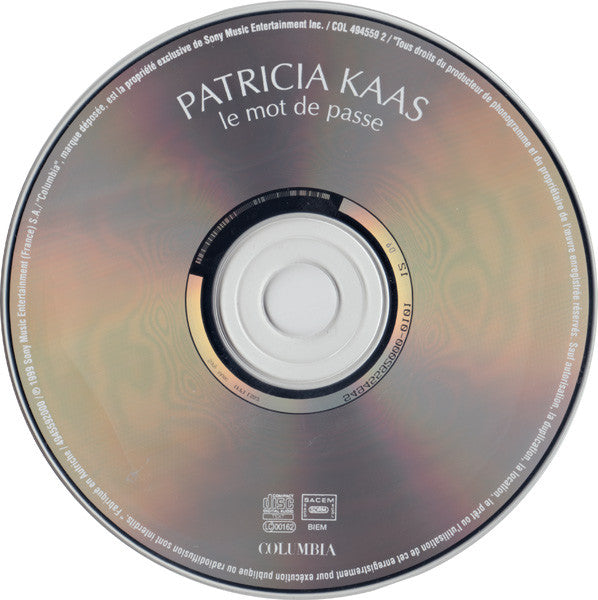 Patricia Kaas : Le Mot De Passe (CD, Album)