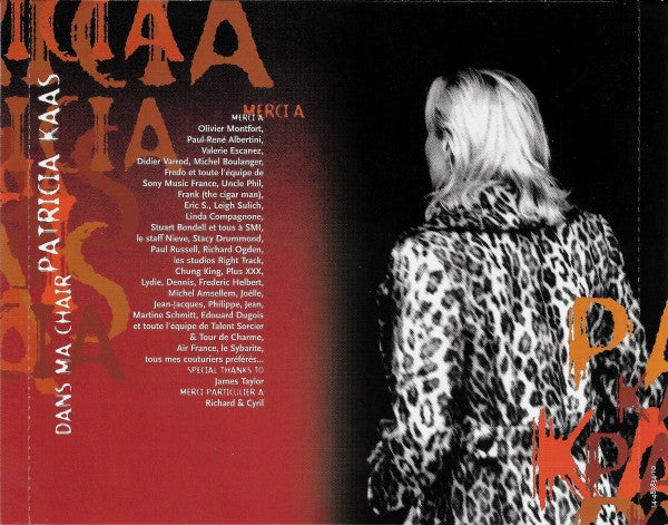 Patricia Kaas : Dans Ma Chair (CD, Album)