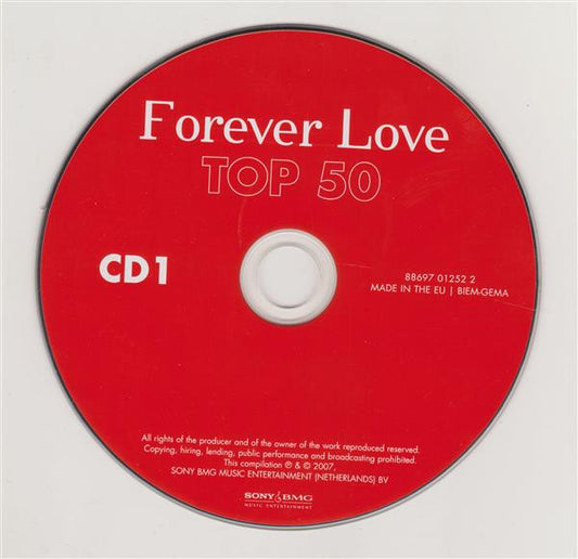 Various : Top 50 - Forever Love (3xCD, Comp)
