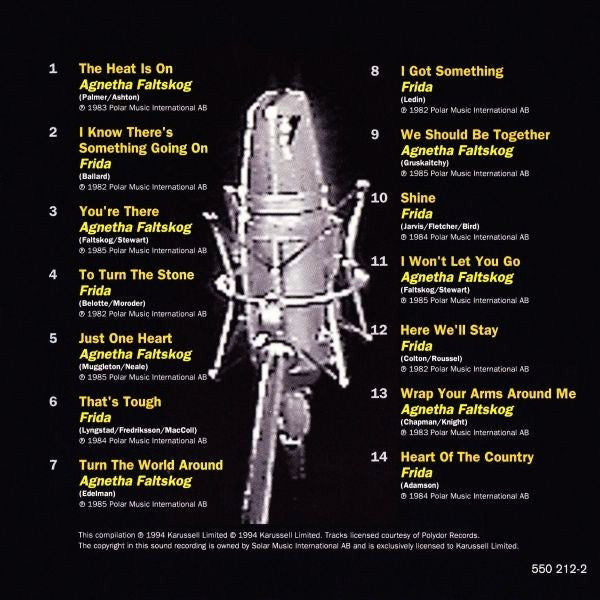 Agnetha Fältskog & Frida : The Voice Of ABBA (CD, Comp)