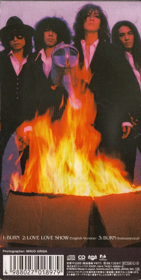 The Yellow Monkey : Burn (CD, Mini, Single)