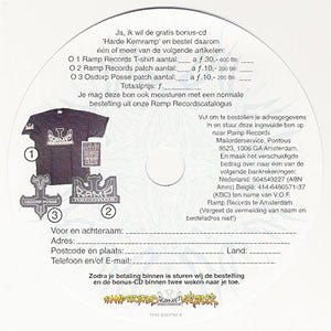 Various : Harde Kernramp (CD, Comp, Promo)
