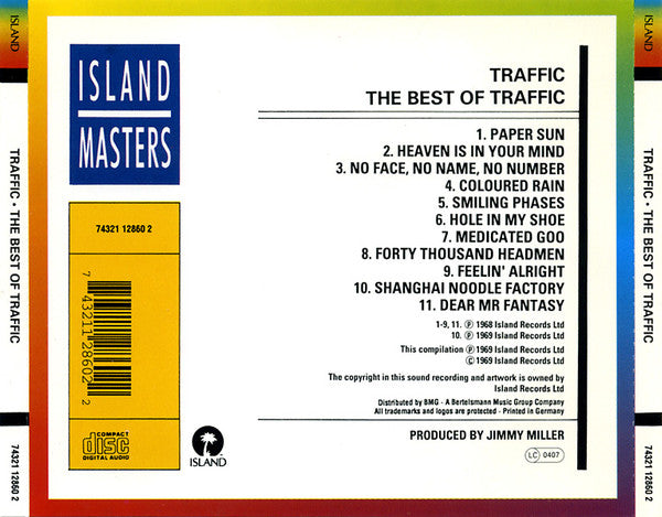 Traffic : Best Of Traffic (CD, Comp, RE)