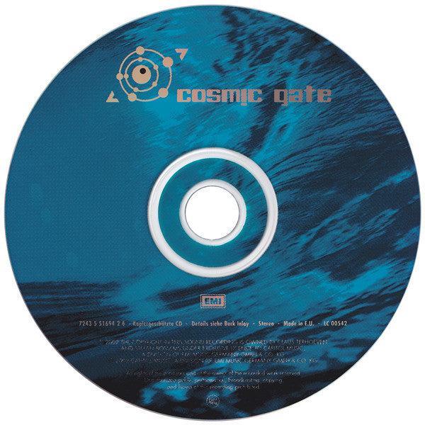 Cosmic Gate : The Wave / Raging (CD, Maxi, Copy Prot.)