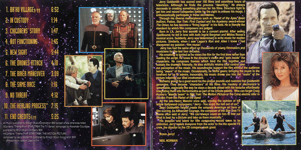 Jerry Goldsmith : Star Trek: Insurrection (Music From The Original Motion Picture Soundtrack) (CD, Album)