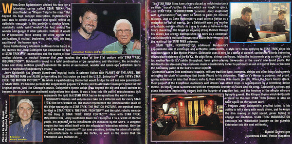 Jerry Goldsmith : Star Trek: Insurrection (Music From The Original Motion Picture Soundtrack) (CD, Album)