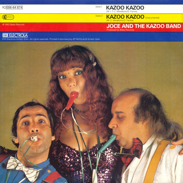 Joce And The Kazoo Band : Kazoo Kazoo (7")