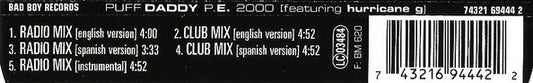 Puff Daddy Featuring Hurricane G. : P.E. 2000 (CD, Maxi)