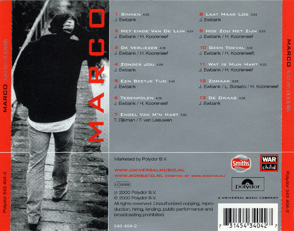 Marco Borsato : Luid En Duidelijk (CD, Album)