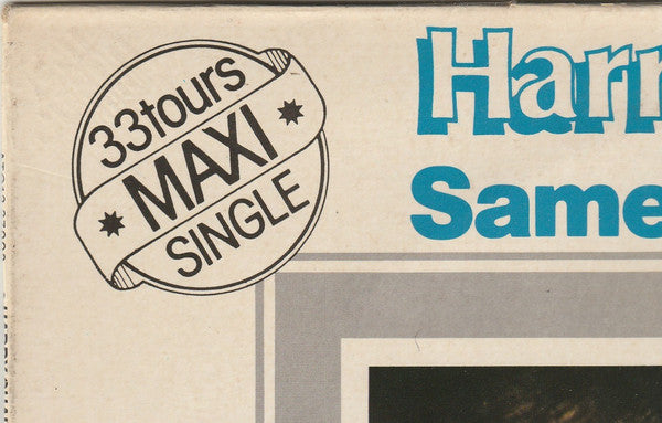 Harris Chalkitis : Same Old Situation (12", Maxi)