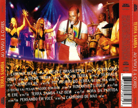 Terra Samba : Ao Vivo E A Cores (CD, Album)