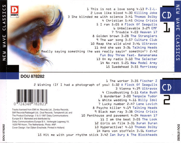 Various : New Wave Classics (2xCD, Comp)