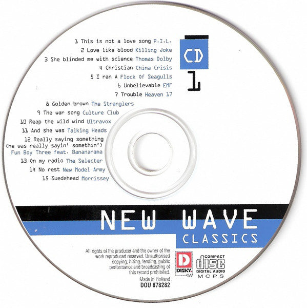Various : New Wave Classics (2xCD, Comp)