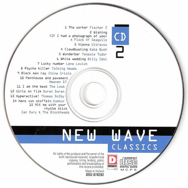 Various : New Wave Classics (2xCD, Comp)