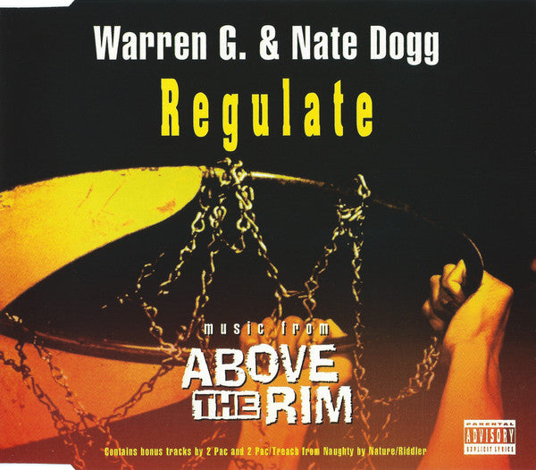 Warren G & Nate Dogg : Regulate (Music From "Above The Rim") (CD, Single)