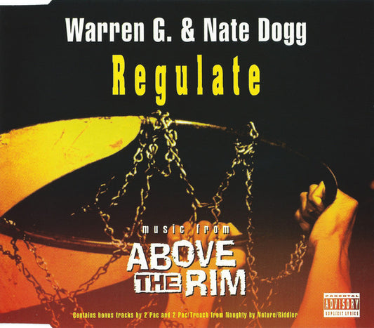 Warren G & Nate Dogg : Regulate (Music From "Above The Rim") (CD, Single)