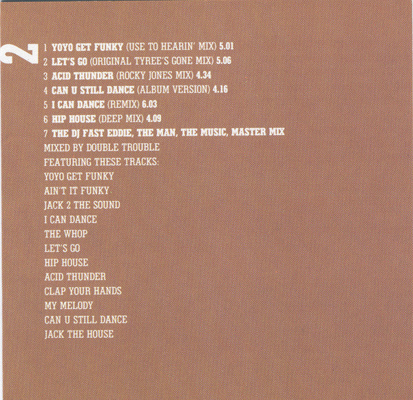 "Fast" Eddie Smith : Housemasters: The Best Of DJ Fast Eddie (2xCD, Album, Comp)