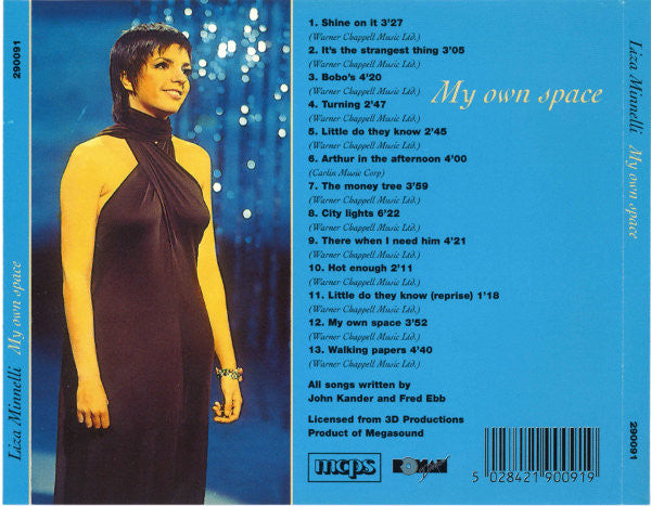 Liza Minnelli : My Own Space (CD, Album)