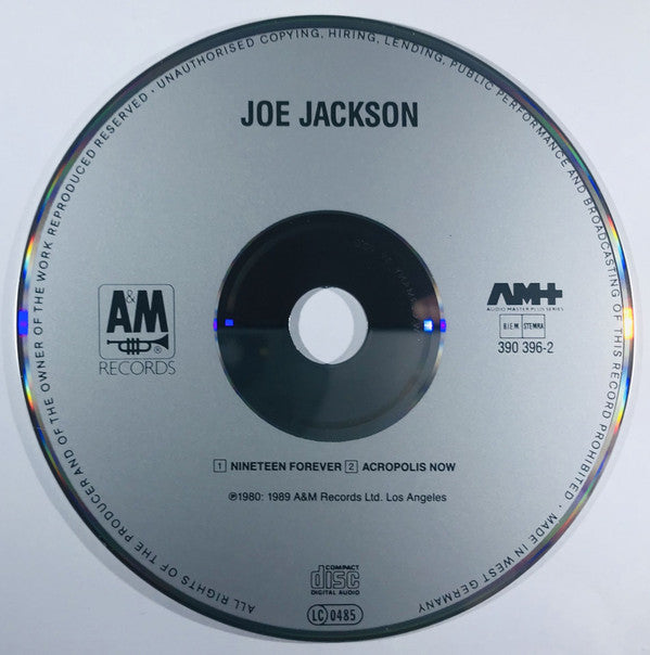 Joe Jackson : Nineteen Forever (CD, Single)