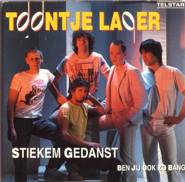 Toontje Lager : Stiekem Gedanst / Ben Jij Ook Zo Bang (CD, Single)