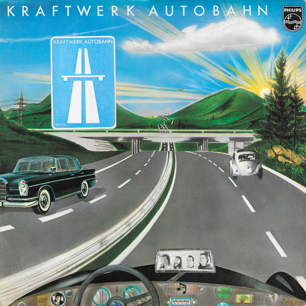 Kraftwerk : Autobahn (LP, Album, RP, Inj)