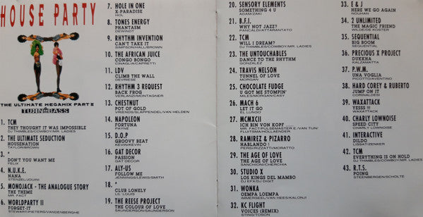 Various : House Party II (The Ultimate Megamix) (CD, Mixed)