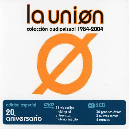 La Unión : Colección Audiovisual 1984 - 2004 (DVD-V, Comp + 2xCD, Comp + Comp, S/Edition, 20t)
